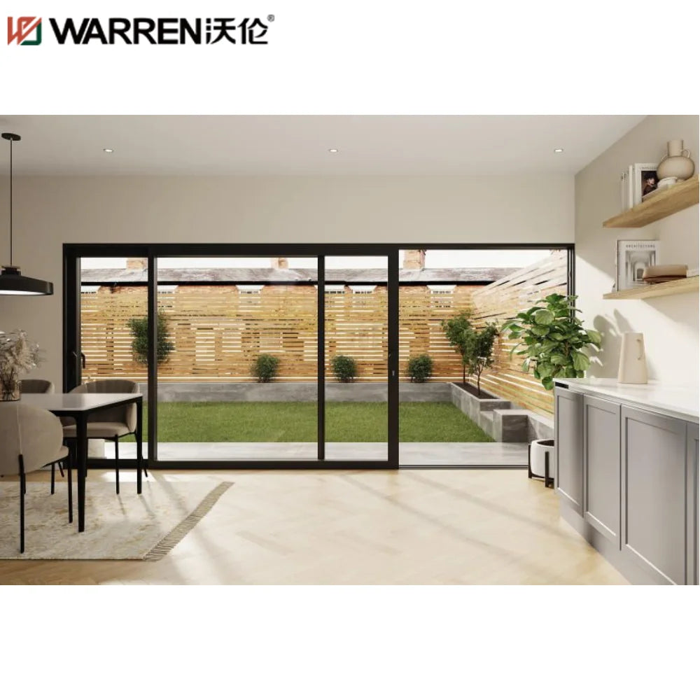 Warren Sliding Patio Doors 96x80 Sliding Glass Door Gate 12 Foot 4 Pan