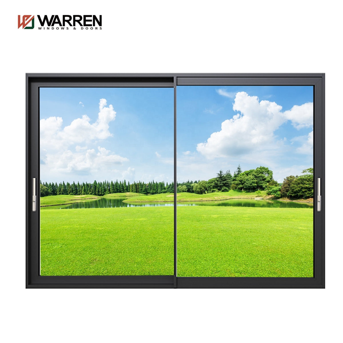 Warren 48x96 Exterior Door With Glass 96 Wide Sliding Glass Door