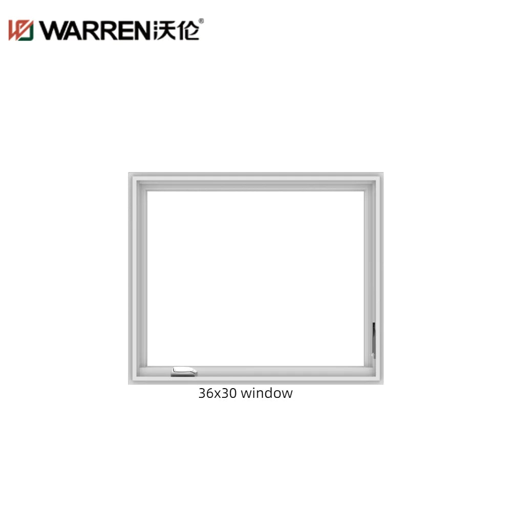 Warren 36x30 Window Single Hung Casement Window Aluminum Glazed Caseme ...