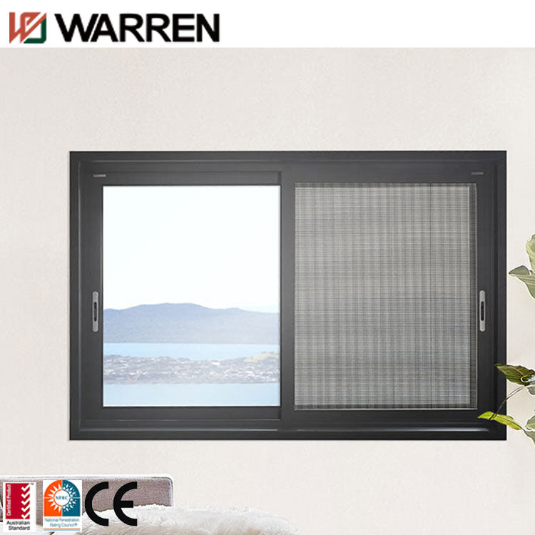 Tostem bedroom white grill aluminium sliding window – Warren Windows ...