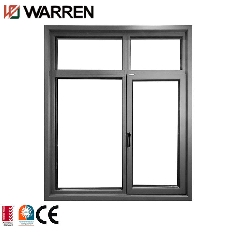 Aluminum 4 panels inward french casement windows – Warren Windows and Doors