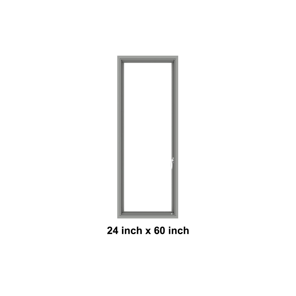 Warren 24x60 window China Customized House Windows Ultra Narrow Frame ...