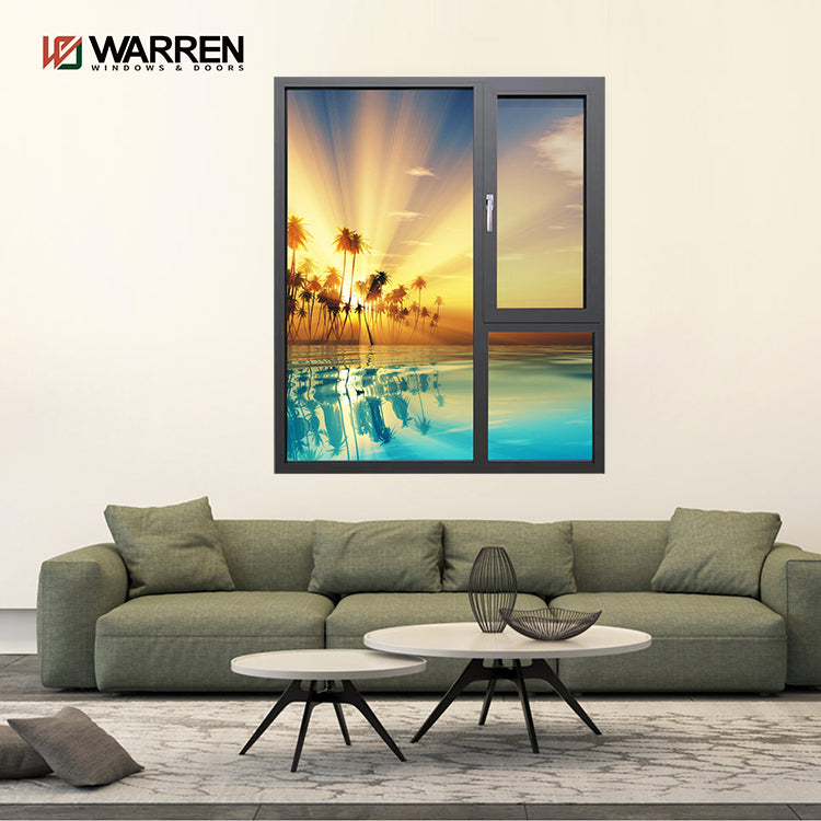 Warren California New Modern Design Narrow Aluminium Fixed and Tilt Tu ...